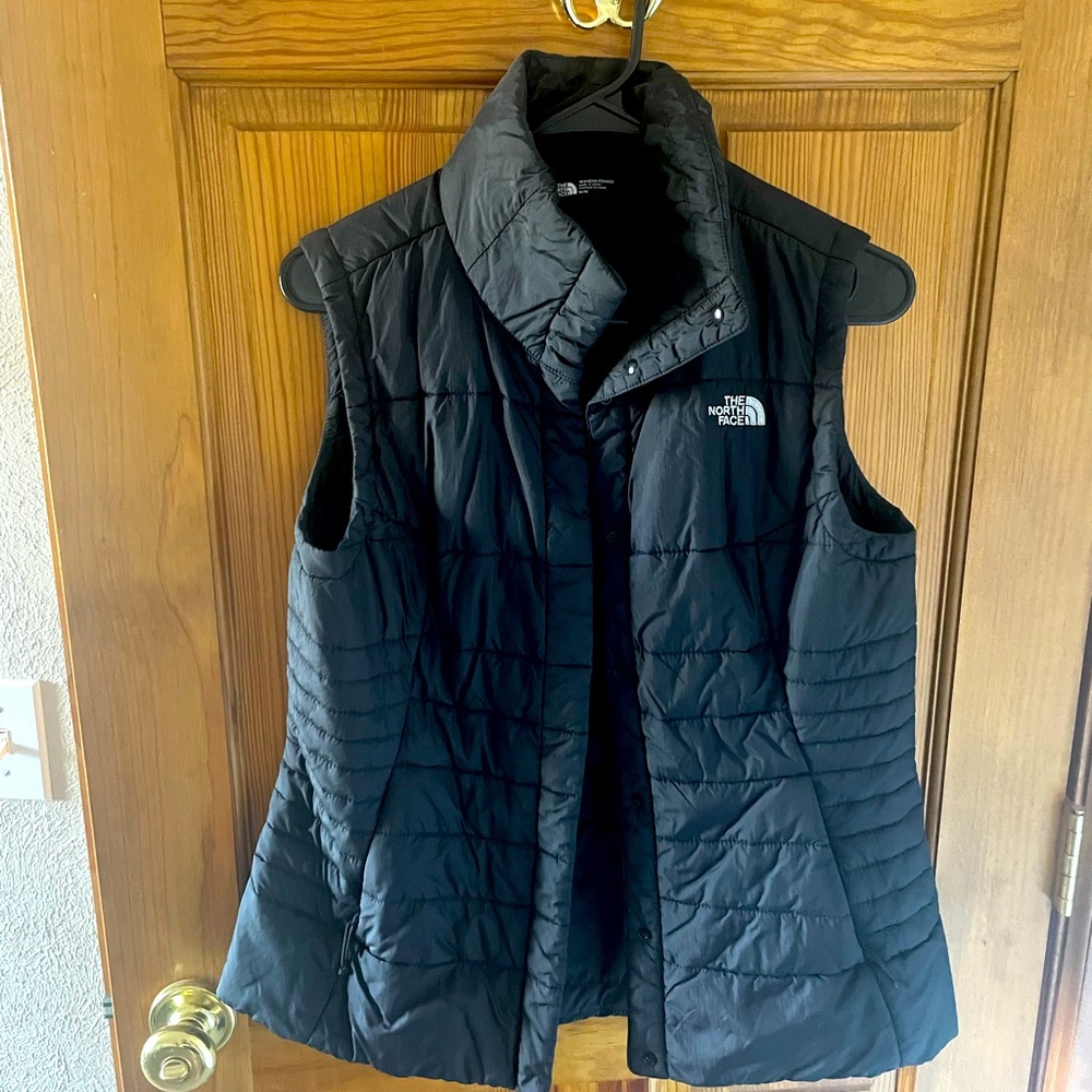 Black North Face Vest